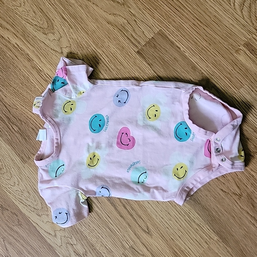 Smiley onesie